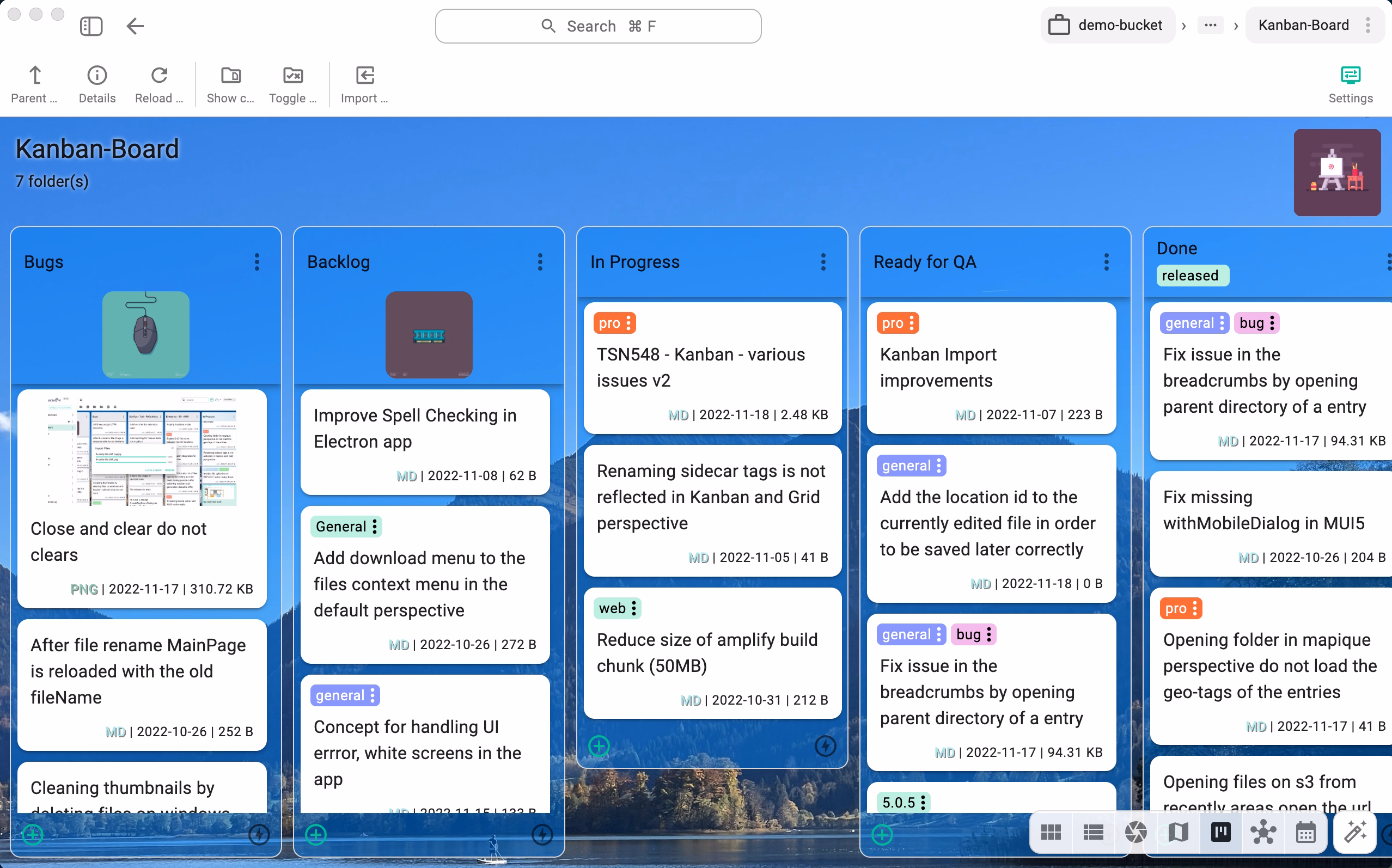 Kanban perspective